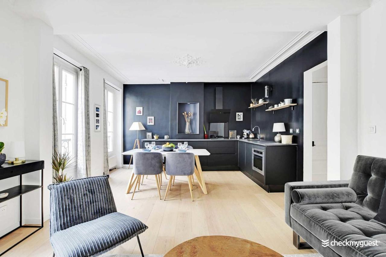 Elegant Apartment - 1Br-4P - Les Batignolles Paříž Exteriér fotografie