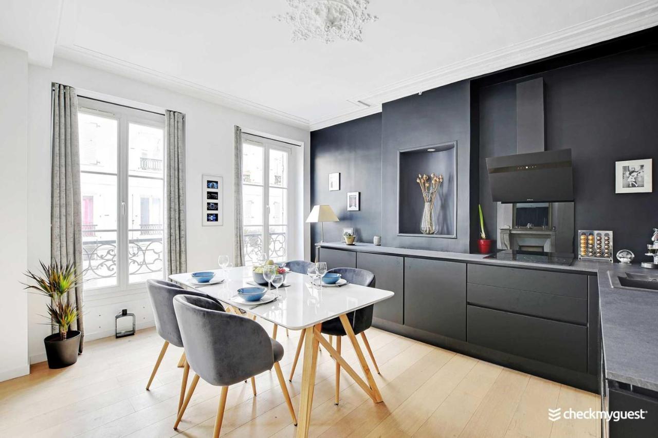 Elegant Apartment - 1Br-4P - Les Batignolles Paříž Exteriér fotografie